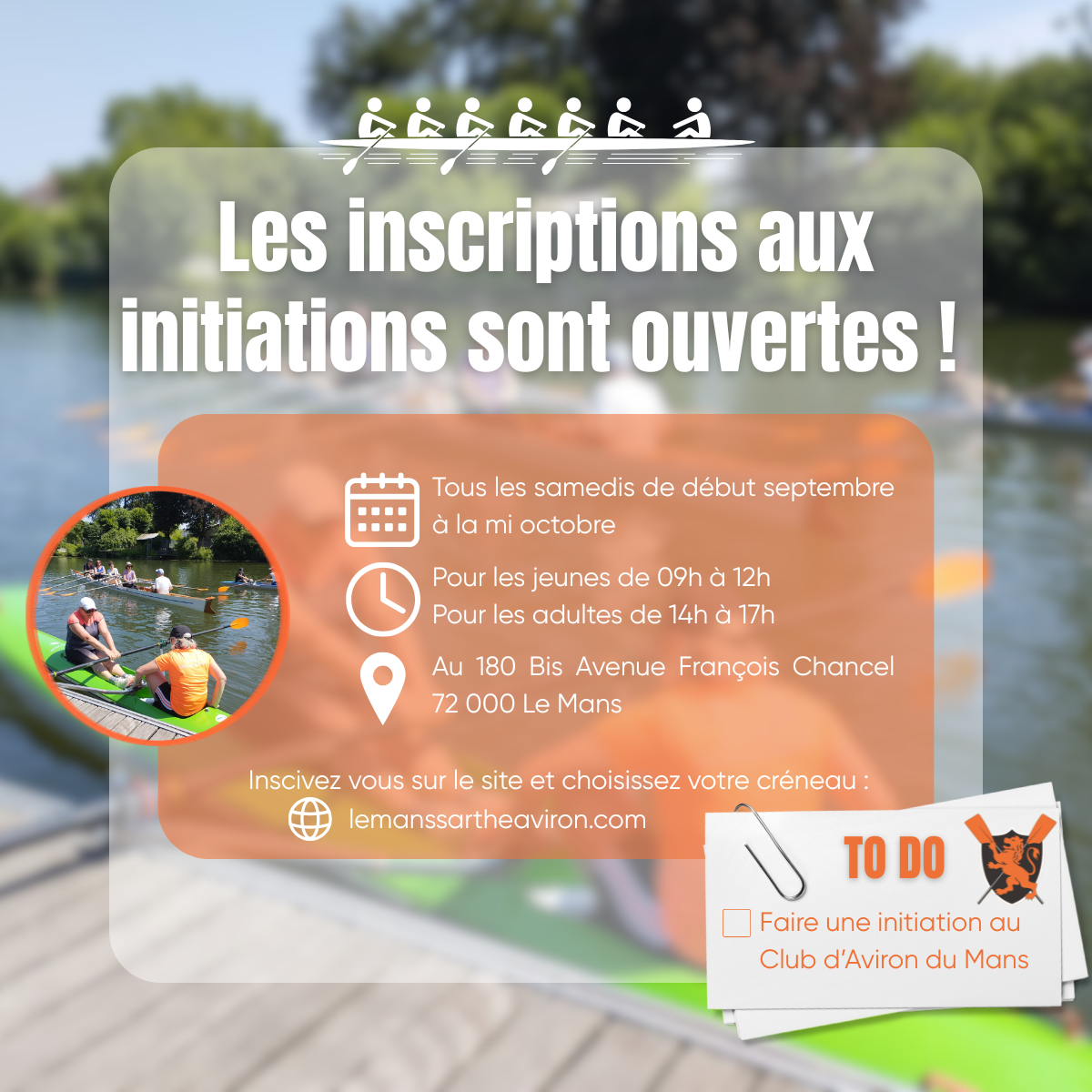 Les inscriptions aux initiations sont ouvertes