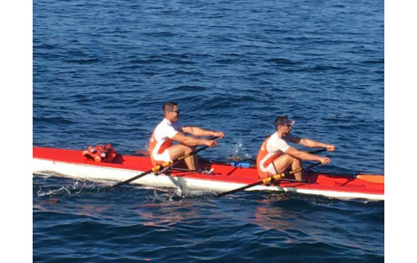 Maxime et Sylvain en finale A