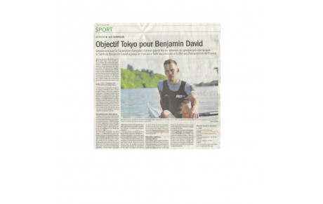 Objectif Tokyo pour Benjamin